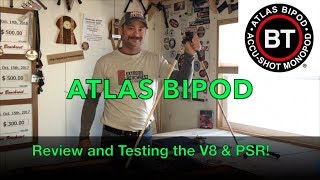 Atlas bipod review V8 amp PSR [upl. by Eseila]