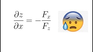 Multivariable implicit differentiation [upl. by Iams]