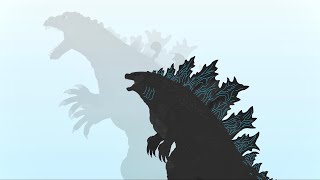 Godzilla 2019 and Godzilla 1954 roar [upl. by Guthry]