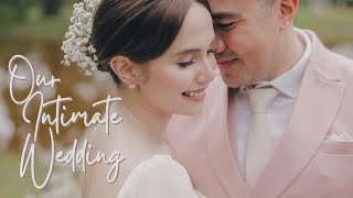 OUR INTIMATE WEDDING  Jessy Mendiola [upl. by Aihtnic782]