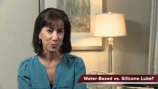 Dr Streicher Sexual Health Q and As WaterBased Lubes vs Silicone Lubes [upl. by Urissa511]