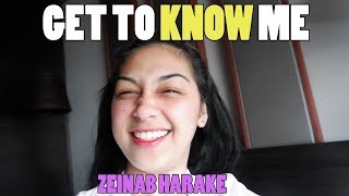 Get To Know Me Zeinab Harake kalog  First Vlog [upl. by Jerad]