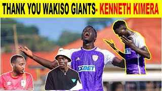 Striker Kenneth Kimera Leaves Wakiso Giants to join UPL Giants THANK YOU for the memories [upl. by Wallach]