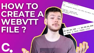 How to Create and Customize WebVTT Subtitle File [upl. by Noramac187]