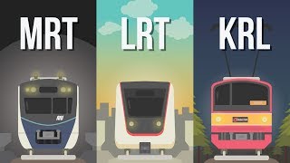 MRT LRT dan KRL Apa Bedanya [upl. by Sanfred801]