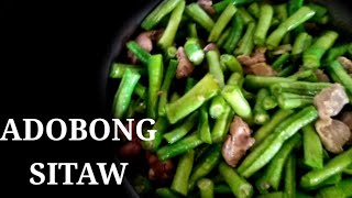 ADOBONG SITAW W ATAY BALONBALONAN [upl. by Tingey735]