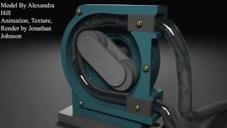 Peristaltic Pump animation [upl. by Egan]