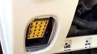 Chrysler PT Cruiser Fuse Box Location [upl. by Emmalee501]