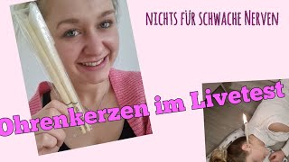 Ohrenkerzen im Livetest  Nichts für Schwache Nerven [upl. by Clance]