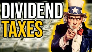 Dividend Taxes Explained United States 2021 [upl. by Amandie]