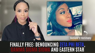 MUST WATCH DENOUNCING ZETA PHI BETA  DENOUNCING GAMMA SIGMA SIGMA  DENOUNCING EASTERN STAR [upl. by Etyak234]