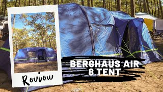 Best inflatable family tent The Berghaus Air 8 reviewed [upl. by Icnarf205]