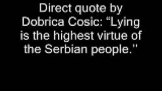 Why do Serbs lie about everyone and everything [upl. by Nibla]