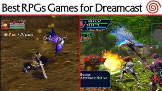 Top 10 Best RPGs Games for Dreamcast [upl. by Llenehs]