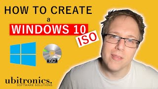 How To Create A Windows 10 ISO  Official Download from Microsoft [upl. by Coshow]