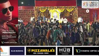 United Way Of Baroda  Garba Mahotsav 2024 By Atul Purohit  Day 7 [upl. by Feola719]