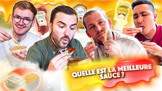 La meilleure dégustation de Sauces  Mayo barbecue algérienne burger ketchup [upl. by Abijah709]