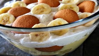 BEST BANANA PUDDING EVER  QUICK  EASY RECIPE [upl. by Bueschel]