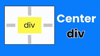 How To Center A Div Using Only CSS [upl. by Naerad]