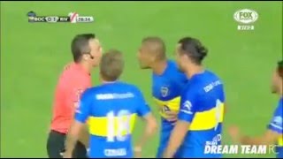 Boca Juniors vs River Plate BRUTAL 5 red cards on Friendly Match [upl. by Ndnarb]