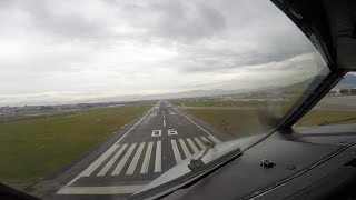 Landing runway 06 Naples International airport NAP LIRN [upl. by Eittik360]