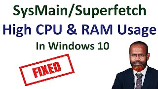 How To Fix SysMain High CPU and Memory Usage in Windows 10 [upl. by Osicnarf]