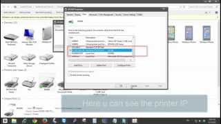 How to Find Network Printer IP address In Windows 10 817 [upl. by Murage]
