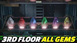 Luigis Mansion 3  Third Floor All Gems Location Hotel Shops [upl. by Rafter]