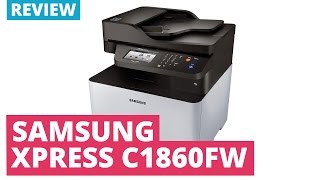 Samsung Xpress C1860FW A4 Colour Multifunction Laser Printer [upl. by Annoled]