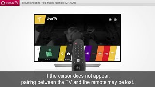 LG TVs Troubleshooting Magic Remote  MR600 [upl. by Annor]