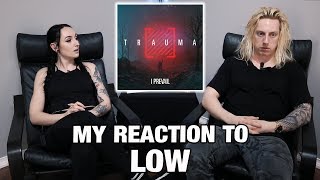 Metal Drummer Reacts Low by I Prevail [upl. by Nlocnil813]