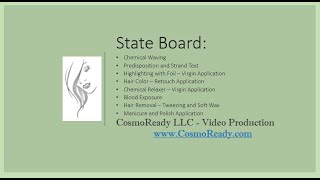 State Board  Cosmetology Client 2 Demo NIC® Tasks 518 [upl. by Fast39]