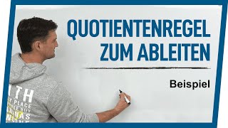 Quotientenregel zum Ableiten  Mathe by Daniel Jung [upl. by Saretta122]