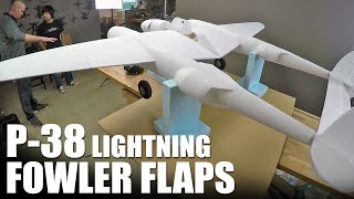 How to Make Fowler Flaps  P38 Lightning  Flite Test [upl. by Udell]