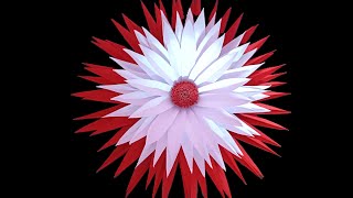 Paper Art  Make This Amazing Flower 🌸 Wall Hanging  Crafty Plus [upl. by Hales]