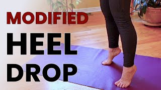 Heel Drop Exercise  Modified for 8 Brocade Exercise [upl. by Reneta830]