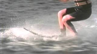 How to WAKE JUMP on a Slalom Ski Hot Dog Water Skiing Instruction  Tips amp Tricks [upl. by Eleanor]