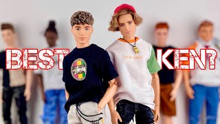 What Makes The Best Ken Doll Realistic Clothes amp Accessories Hair Face Articulation [upl. by Oaoj]