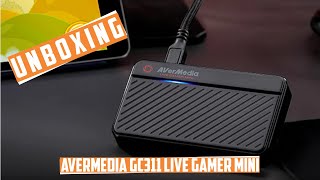 UNBOXING  AVerMedia GC311 Live Gamer MINI [upl. by Dennie]