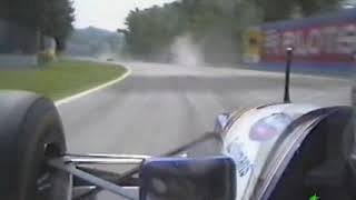 Imola 1994 7th lap Damon Hill approaching Tamburello curve [upl. by Vince]