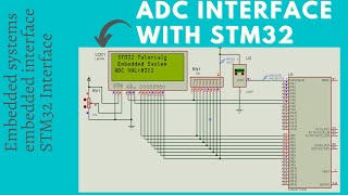 Single channel ADC interface  Temp Sensor Interface  LM35 interface  STM Interface  STM32F103Cx [upl. by Leynwad366]