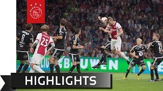 Highlights Ajax  Rosenborg BK [upl. by Anuahsal]