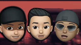 Justin Quiles Nicky Jam amp Wisin  quotComerte A Besosquot EMOJI Songs [upl. by Idac]