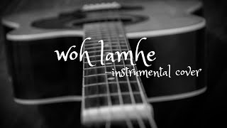 WOH LAMHE  INSTRUMENTAL COVER GUITAR WIRES [upl. by Eciened]