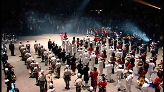 Military Tattoo 2010 FIMMQ Auld Lang Syne Ce nest quun Au revoir [upl. by Waugh]