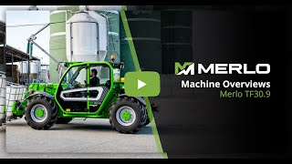 Merlo TF309  Powerful Compact Telehandler [upl. by Dnartreb]