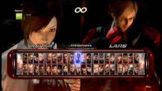 Tekken 6  character select screen [upl. by Ajup]