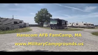 Driving Tour of Hanscom AFB FamCamp MA [upl. by Hseyaj116]