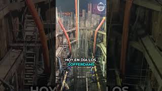 Ingeniería en acción ¿qué es un cofferdam y cómo funciona [upl. by Ahsian582]