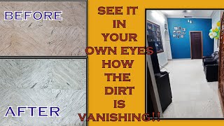 How To Clean Old MosaicMarble Floor  Remove stains Easy amp simple method  Clean Mosaic Floor [upl. by Gipson]